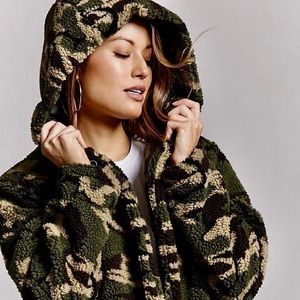 Camo Fleece Teddy